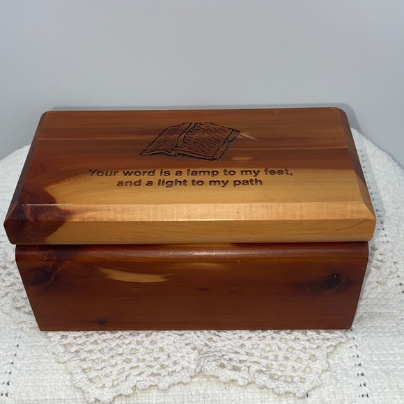 Accents | Fragrant Cedar Keepsake Box | Poshmark